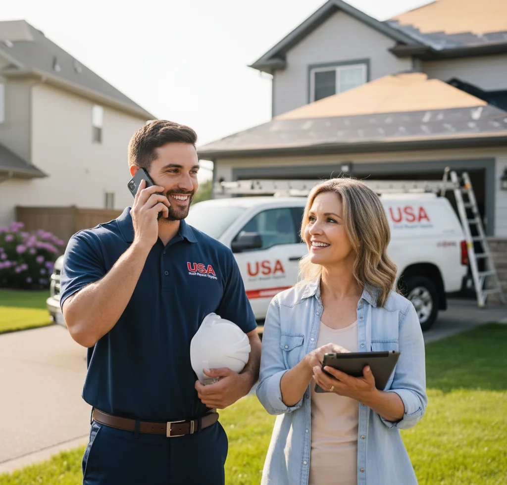 USA Roof Repair Experts customer support in Connelly Springs